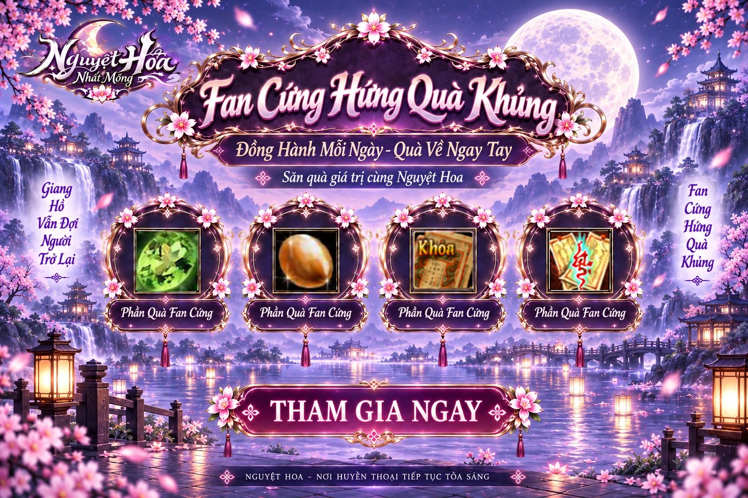Fan Cứng hứng quà khủng — Nhận code đồng hành